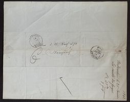 HISTORISCHES HANDSCHRIFTLICHES DOKUMENT VON 1842