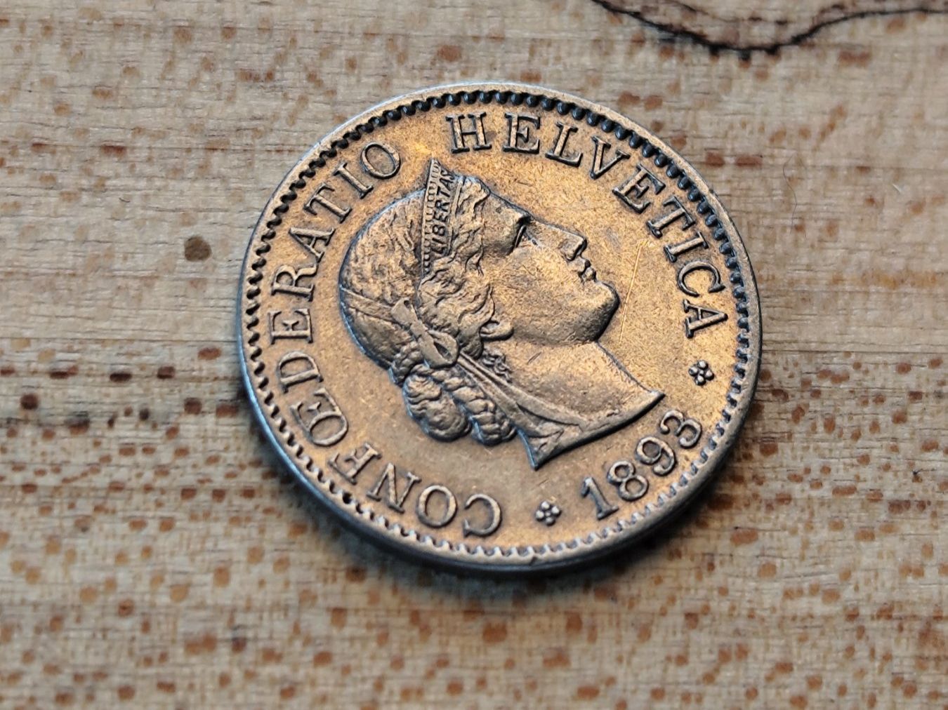 Tutti le monete: ==> 5Rp 1893 ss-vz <== – Usato da Bern venduto da b.man_is_back