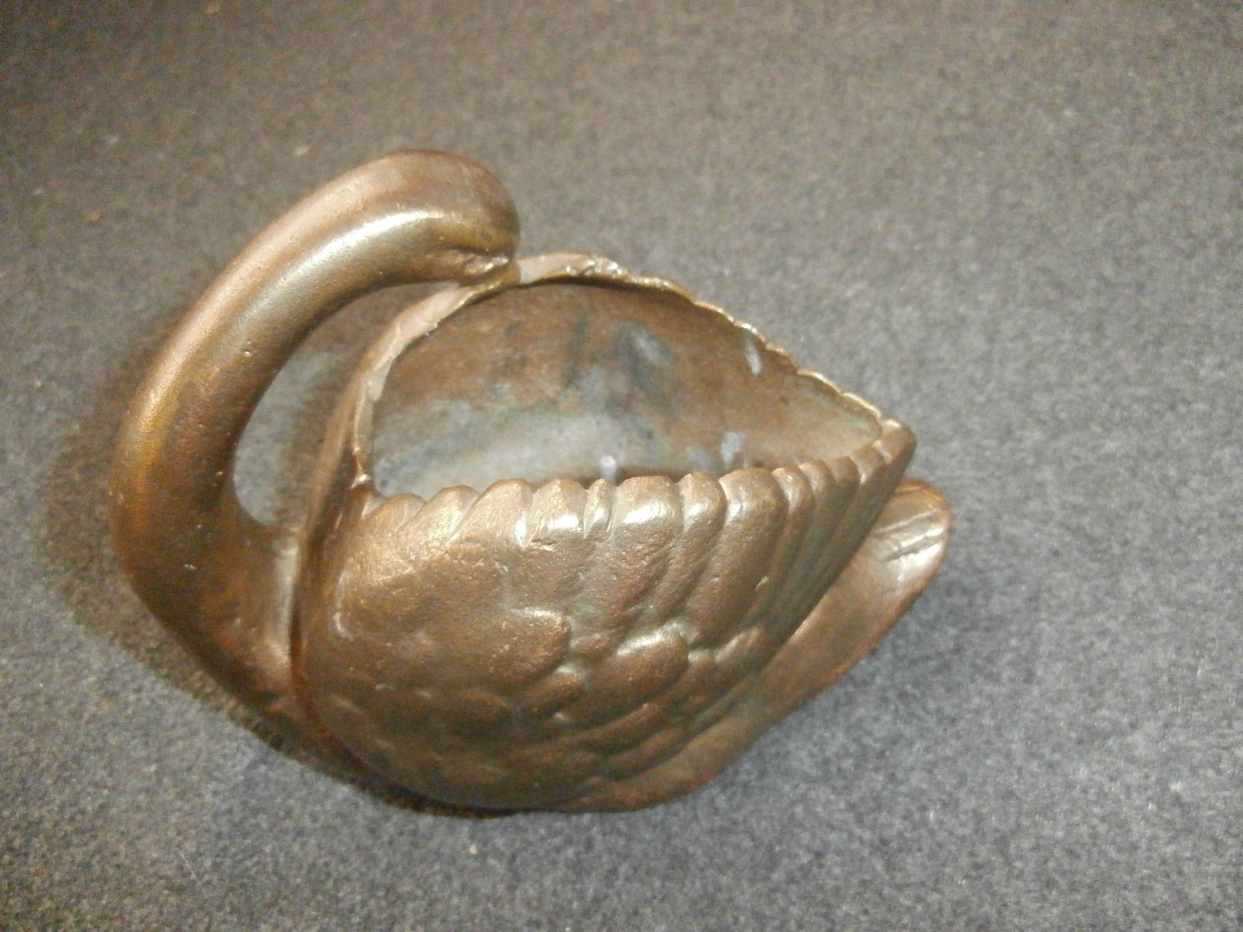 Sculture & Statue: wunderschöne Schwanen Bronze Figur Schälchen Form – Usato da Rüschegg-Heubach venduto da Ofen111 3