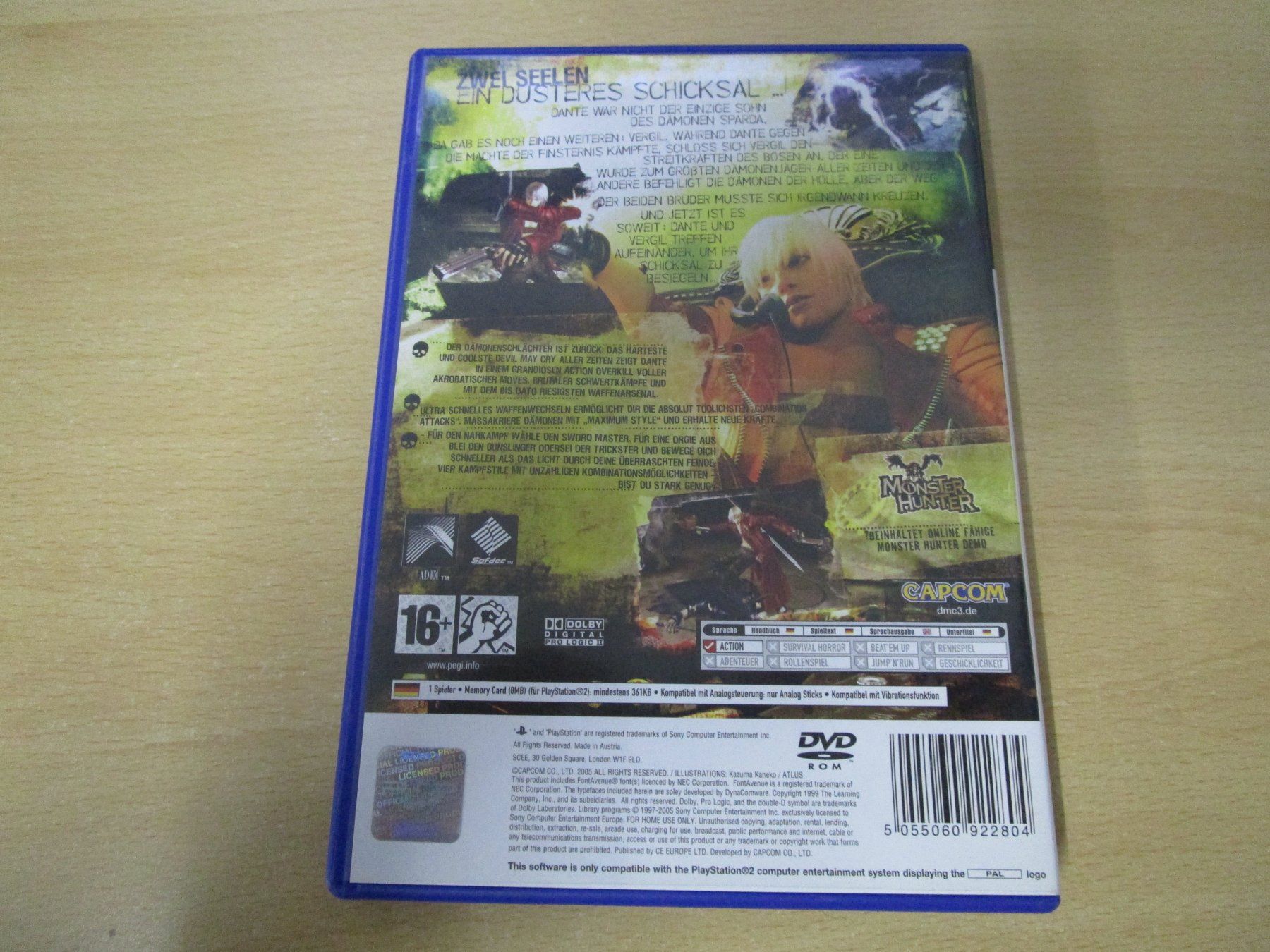 Sony Spiele: Devil May Cry 3 Dantes Erwachen Sony Playstation 2 PS2 – Gebraucht aus Goldau von agestuffer 1