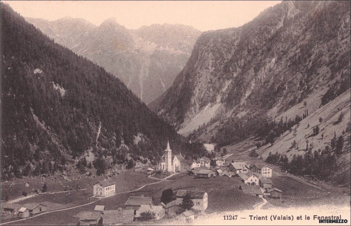 Cartoline postali: Trient VS // ca. 1920 Fenestral – Usato da Basel venduto da intermezzo12