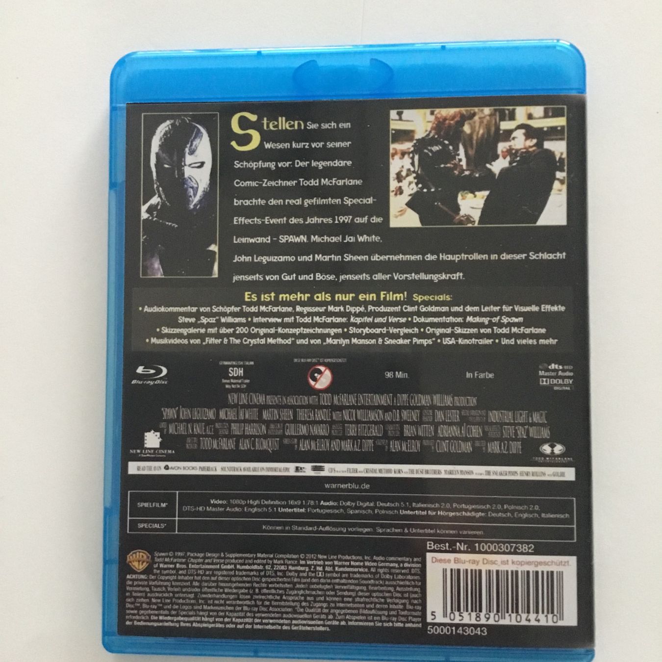 Alle DVDs: Spawn - Blu Ray Neu Wertig – Neu (gemäss Beschreibung) aus Blauen von sternchen66 1