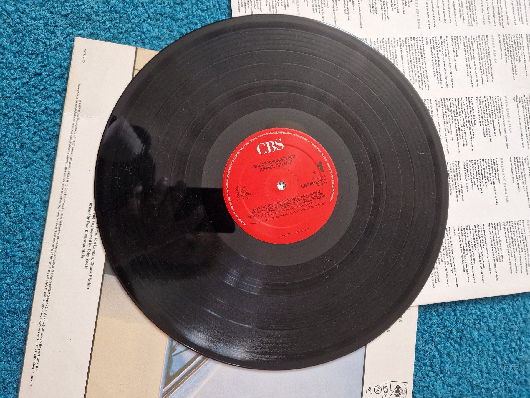 Dischi in vinile: Bruce Springsteen "Tunnel of Love" – Usato da Aefligen venduto da Akoni 4
