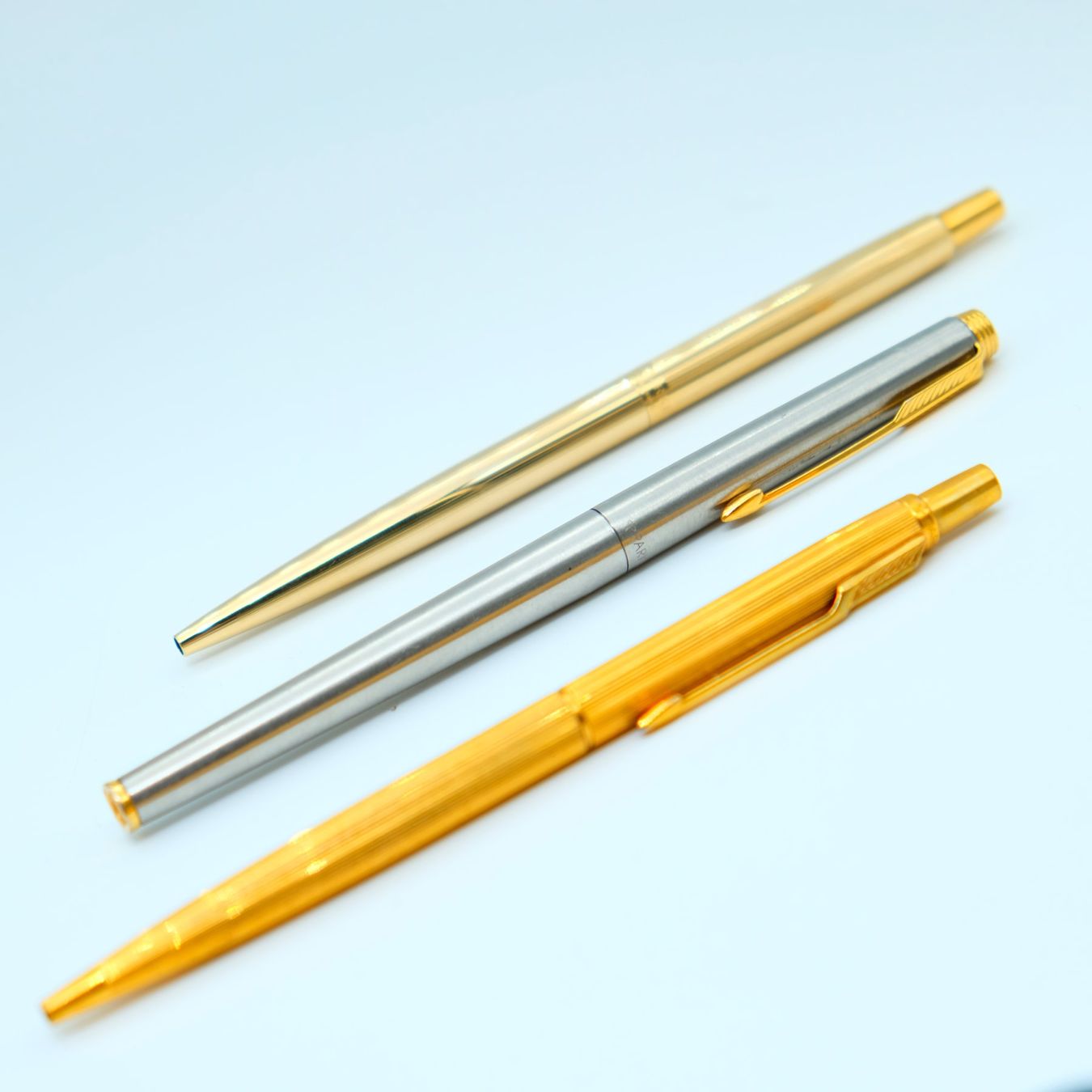 Parker Penna & Evidenziatori: 8x Parker Set - Parker Duofold & Sonnet Set 14K – Usato da Volketswil venduto da brockipfannenstil 4