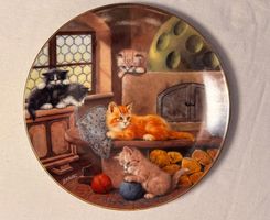 Rosina Wachtmeister Am Kachelofen Katzenteller
