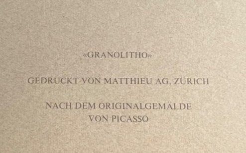 Foto & Immagini: Picasso Kunstdruck – Usato da Zürich venduto da bre_22v9 3