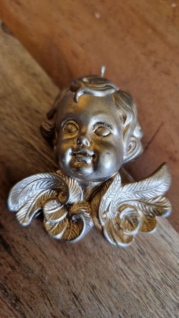 Statuette: Goldener Engelkopf – Usato da Oberengstringen venduto da Asteroid56 1