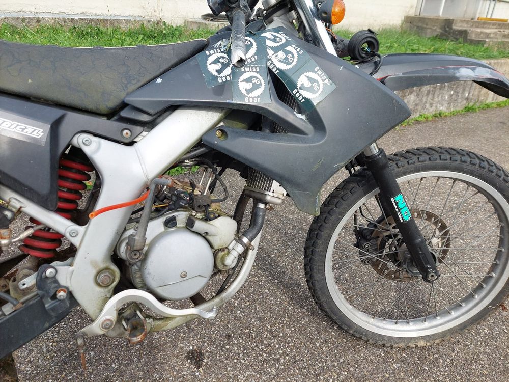 MANOPOLE DOMINO NERO ARANCIO CROSS ENDURO OFFROAD A26041C4540A7-0 - Foto 12