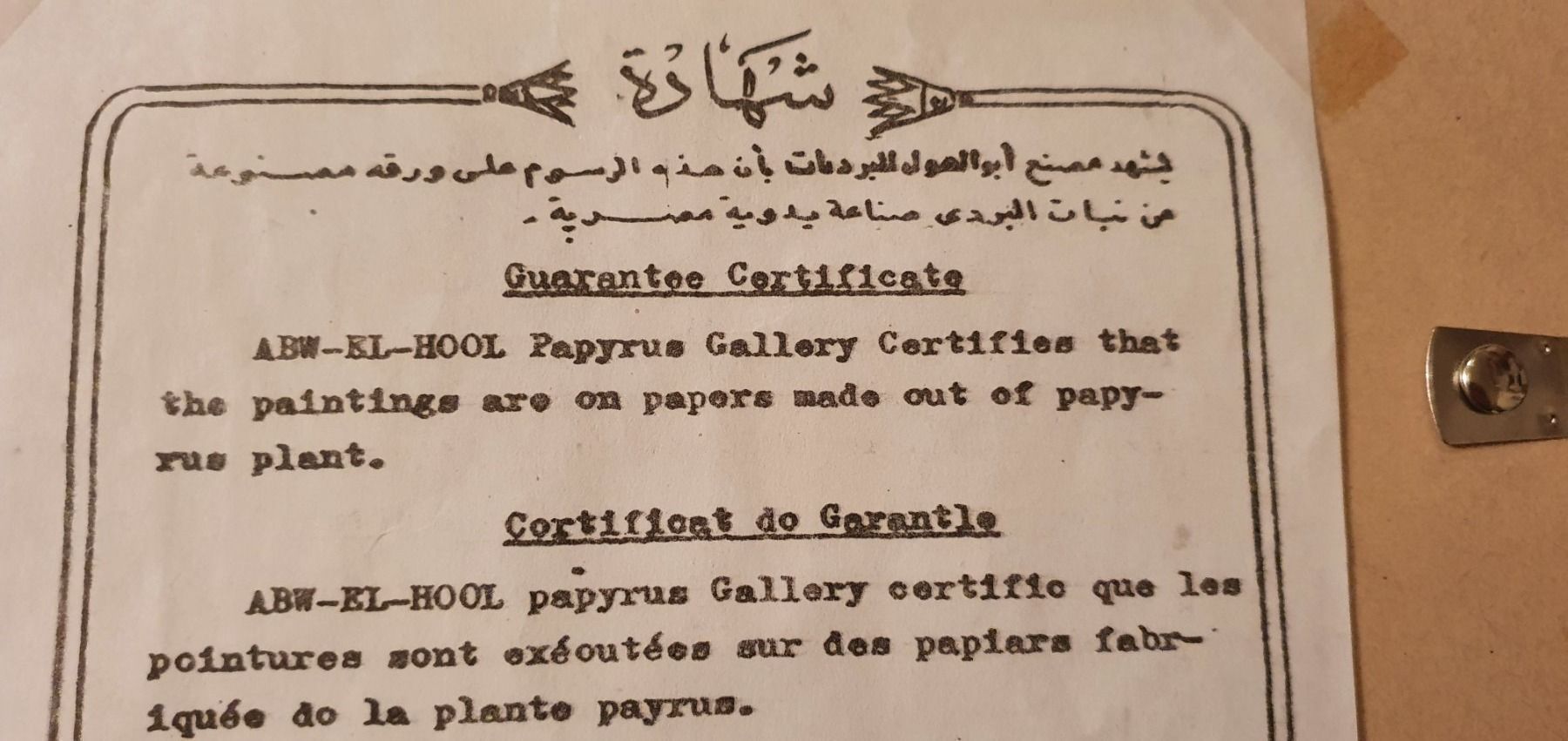 Poster & Bilder: Papyrus - Galerie Bild Ägypten – Gebraucht aus Rheineck von Jmurmeli 5