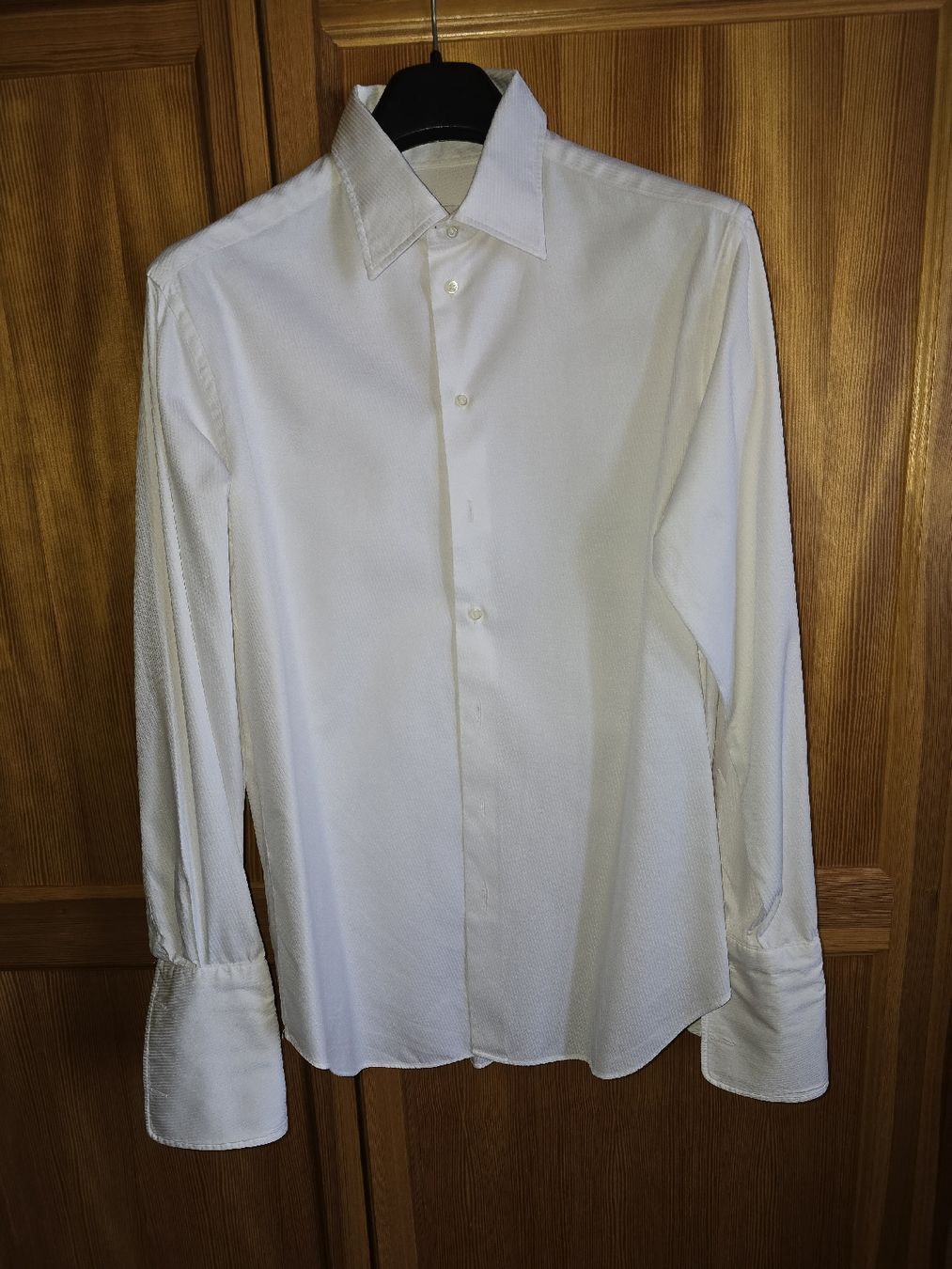 Armani Camicie: Camicia Armani polsino gemelli – Usato da calpiogna venduto da dadalter 1