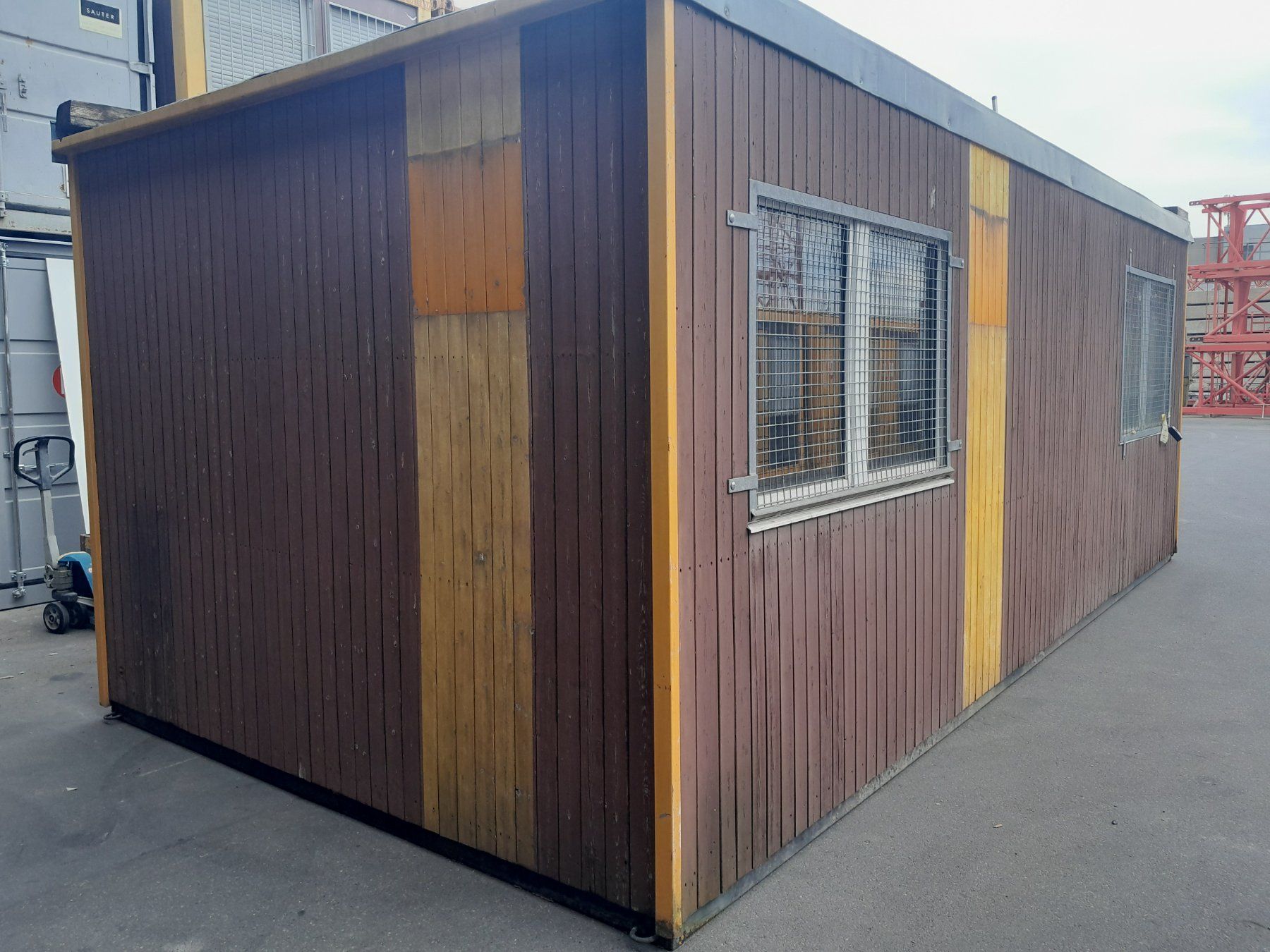 Contenitori edile: Bürocontainer 7.00m x 3.30m – Usato da Regensdorf venduto da MAGZH 1