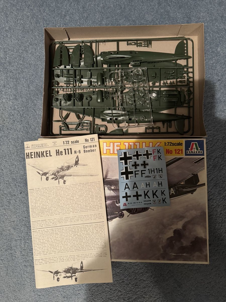 Kit di modellismo & Modellini statici: Tiger 1 und Heinkel he 111 h6 Bausatz – Nuovo (secondo la descrizione) da Sissach venduto da D.Siech 5