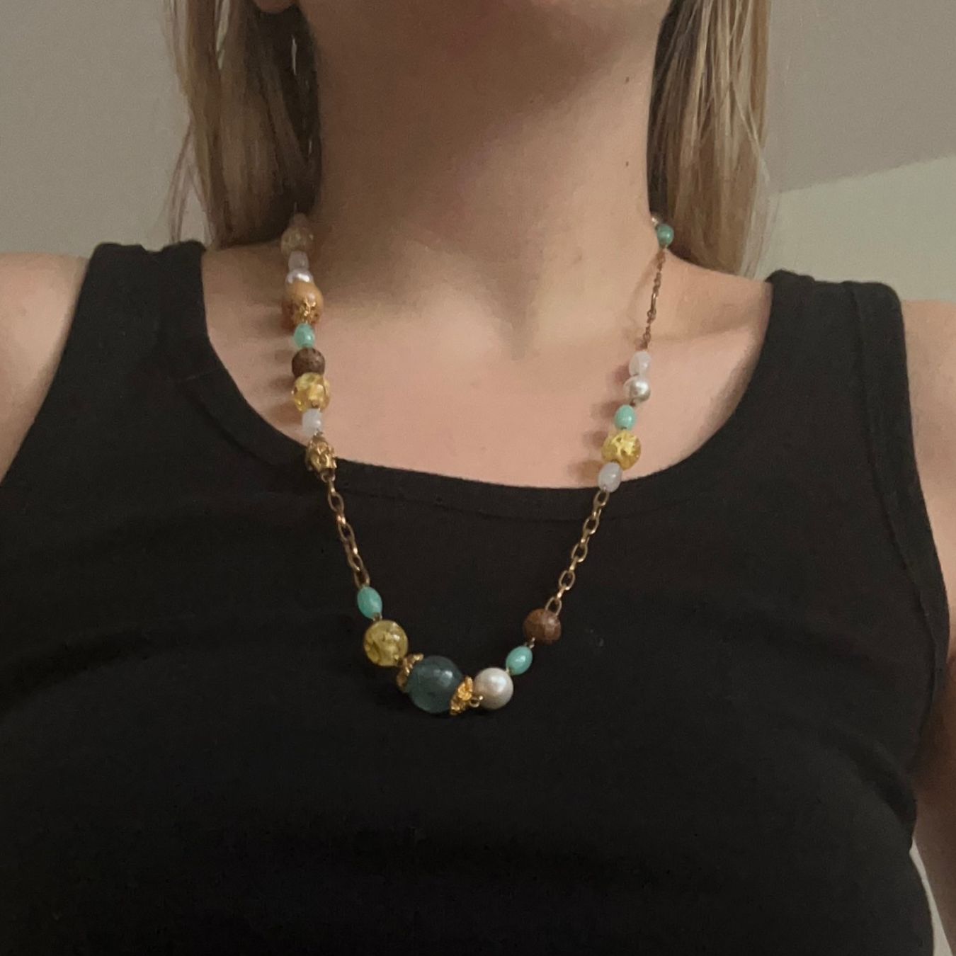 Catenine: Beaded Boho Vintage Necklace – Usato da Zürich venduto da daria_m 2