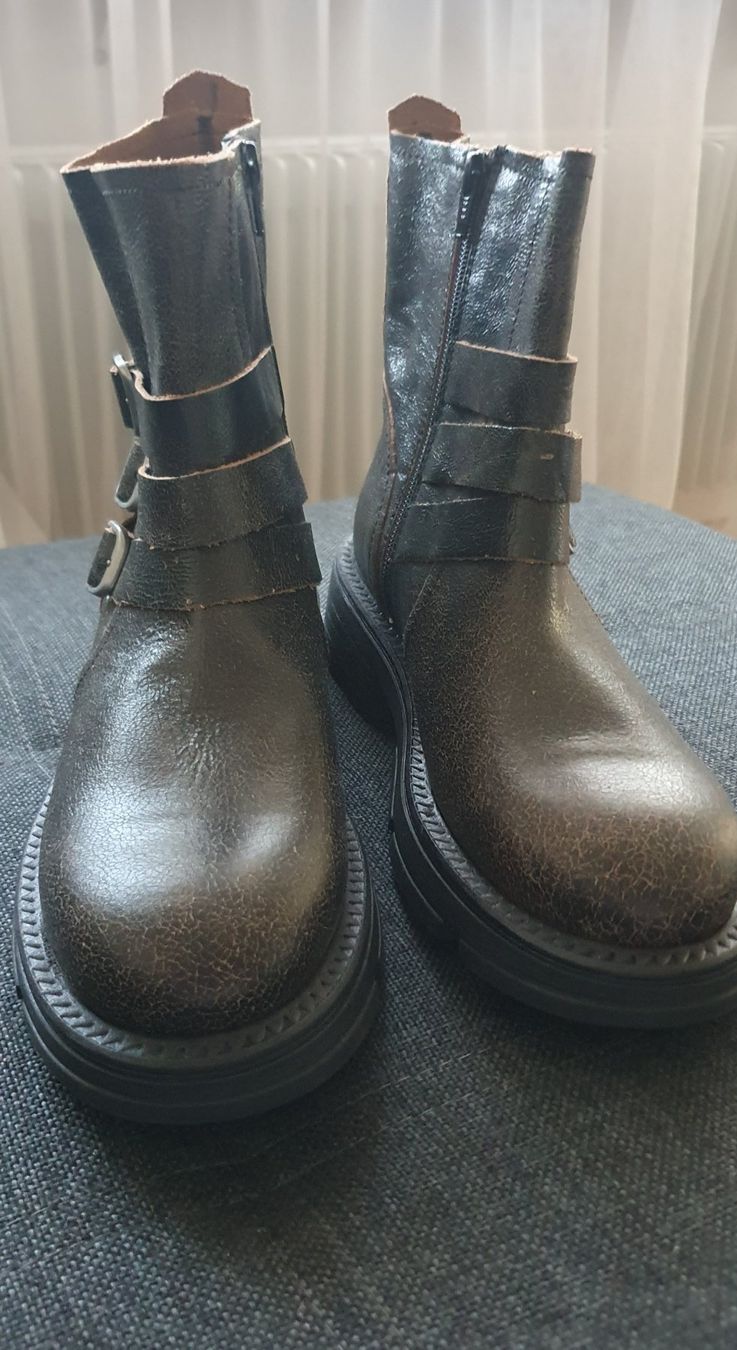 Scarpe da uomo: YOKONO Leder Stiefeletten 41, NEU – Nuovo e nell'imballaggio originale da Niederbipp venduto da fashionfuchs 2