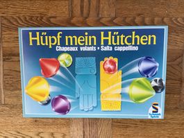 Hüpf mein Hütchen Schmidt Spiele Brettspiel