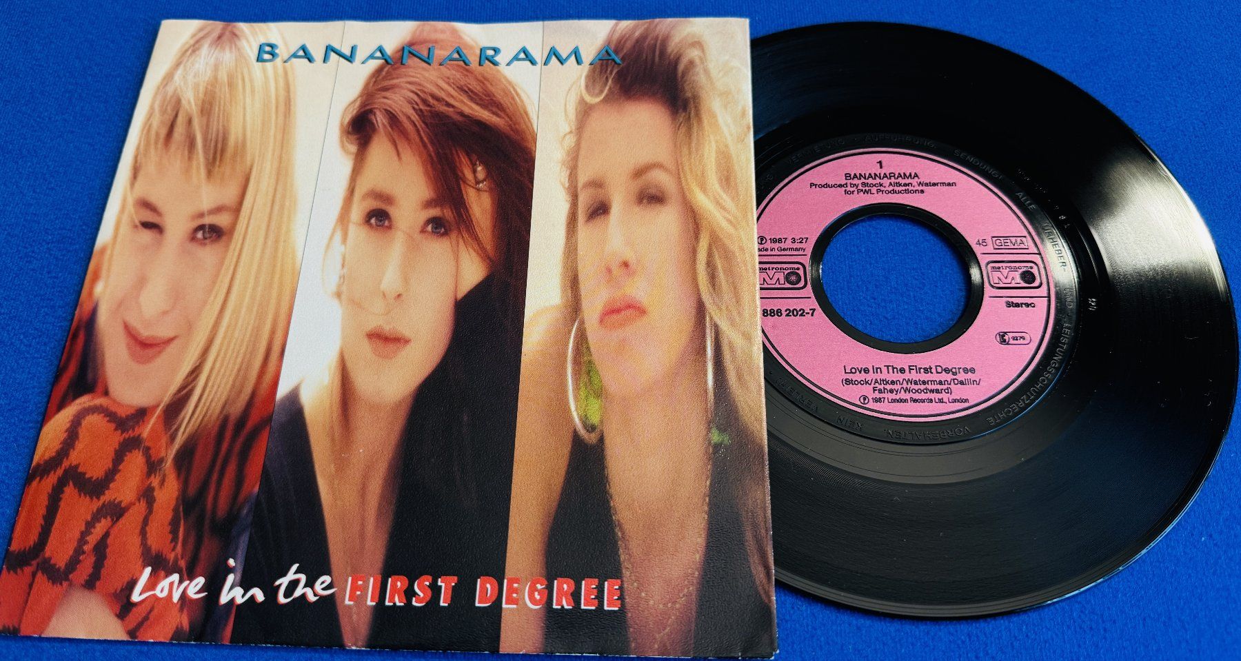 Dischi in vinile: Bananarama - Love In The First Degree - 7" Single – Usato da Triesen venduto da Ot1100
