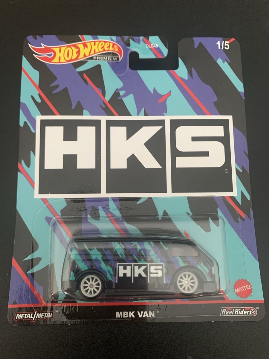 Hot Wheels Voitures modèles: Hot Wheels Premium MBK Van HKS – Neuf avec emballage d'origine à Worb par Theubet02
