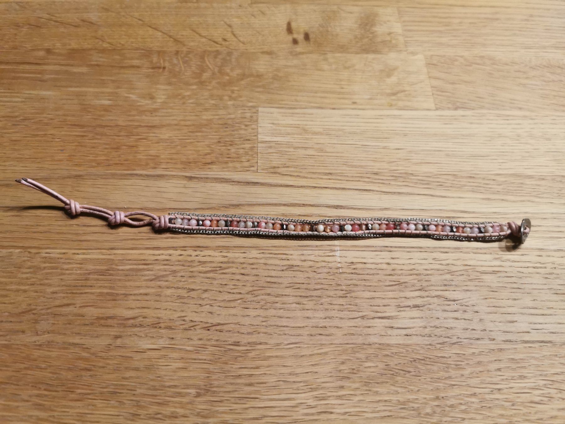 Bracciali & Braccialetti: Nakamol Lederarmband mit Steinen – Usato da Gunzgen venduto da 0Aurin0