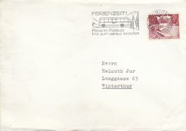 1961 301A Stausee Brief vom Königl. Schwedischem Konsulat ZH