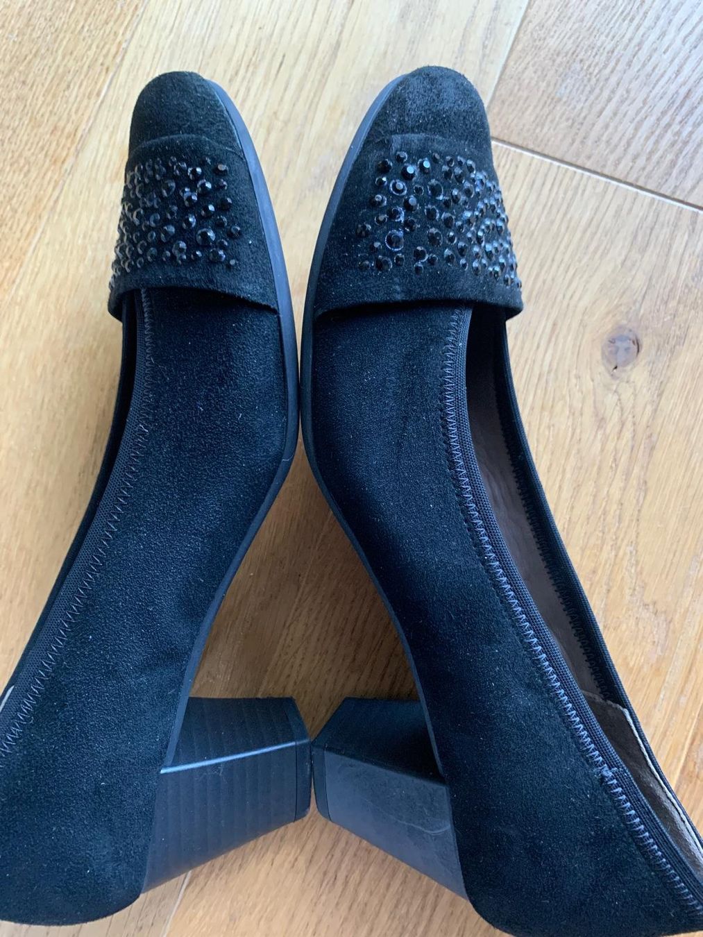 Gabor Damenschuhe: Wildleder Pumps schwarz Gabor Gr. 38,5 – Neu (gemäss Beschreibung) aus Grossdietwil von fab_8bdy 2