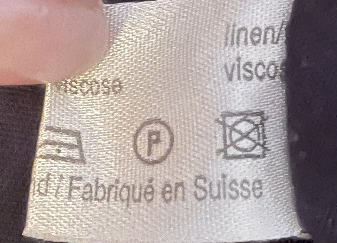 Giacche: Schwarze Blazer Syndicate L Leinen Viskose – Usato da Schaffhausen venduto da marakesch41 7