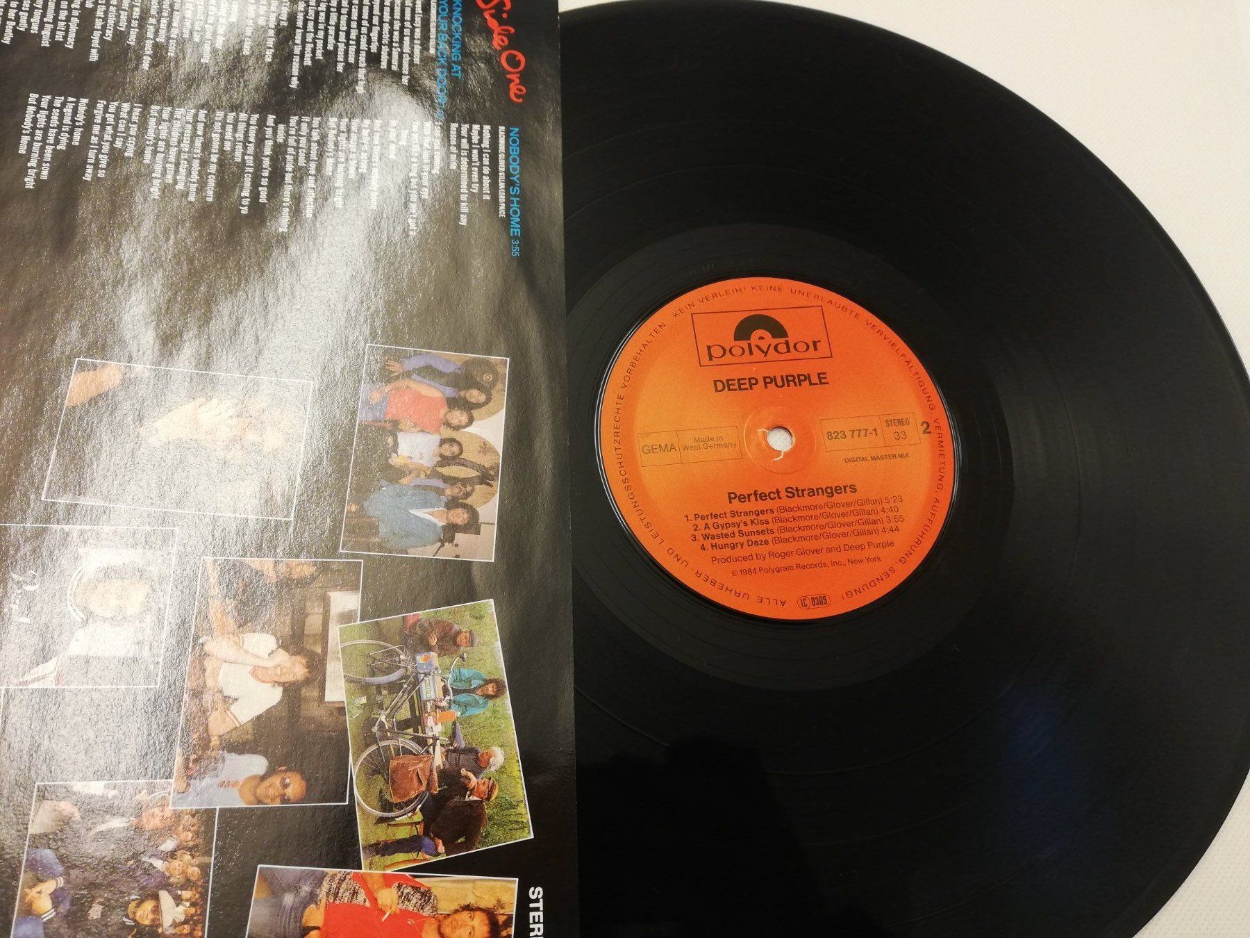 Schallplatten: DEEP PURPLE - PERFECT STRANGERS – Gebraucht aus Bern von Vinylsound.ch 3