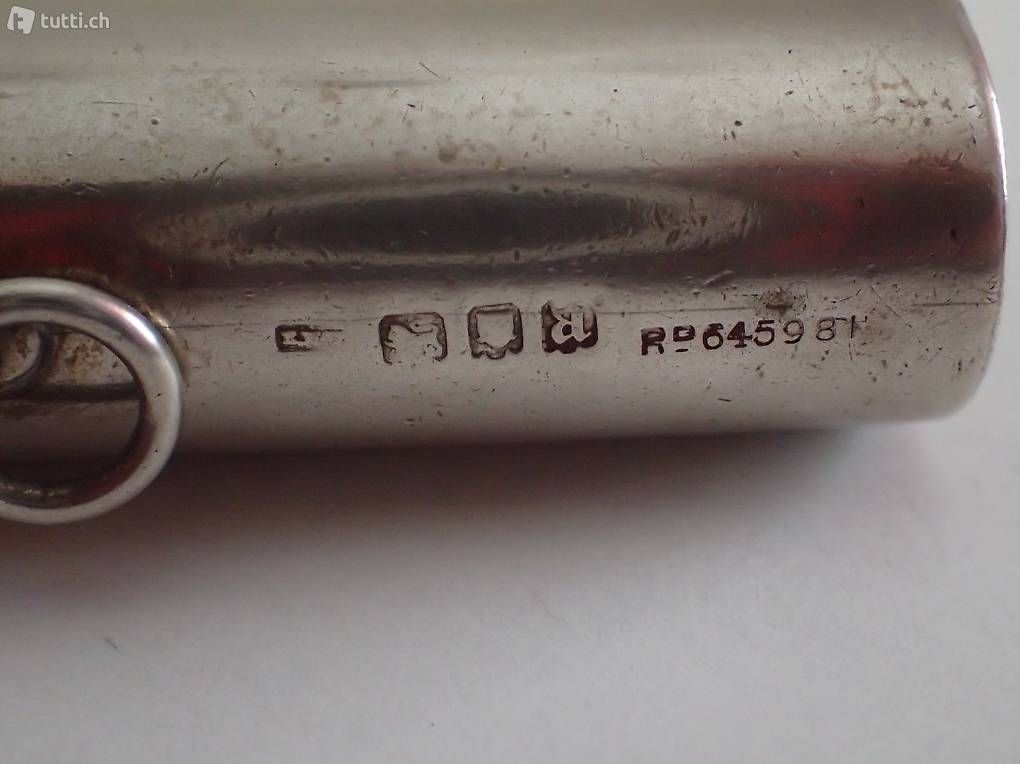 Accendini: Antike Sterling Silber Streichholz Box – Usato da Pratteln venduto da lupo_cattivo 1