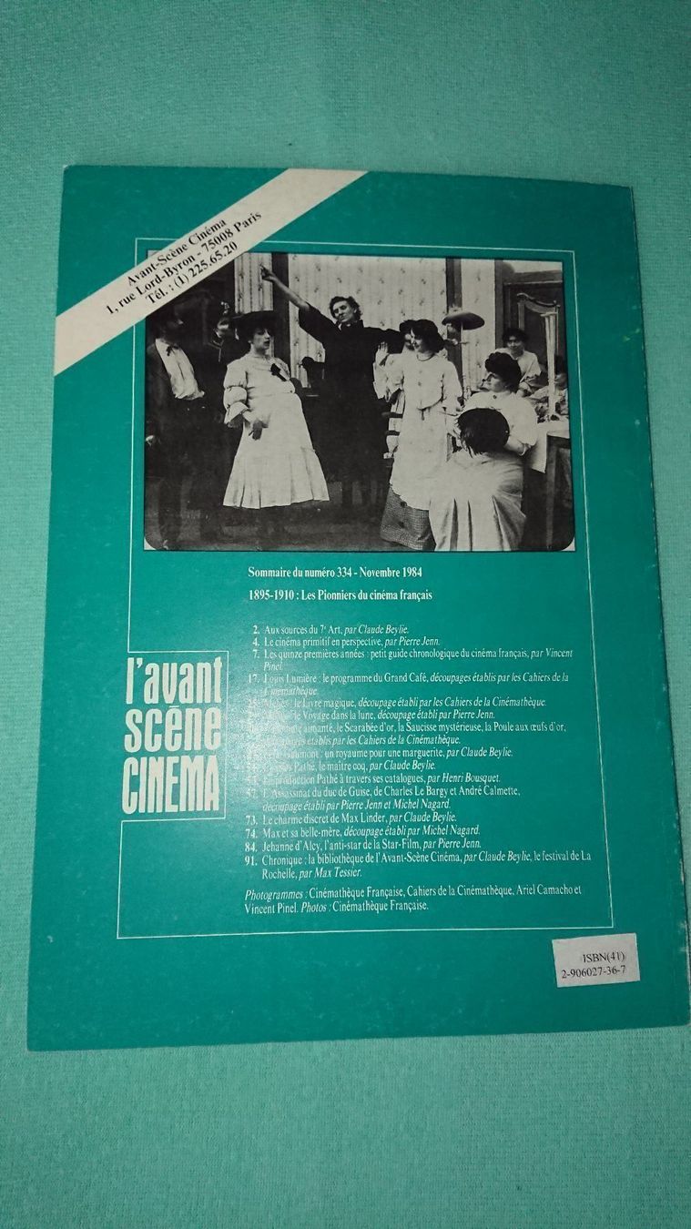 Bücher: Les Cahiers de la Cinémathèque – Gebraucht aus Cortaillod von signep 8