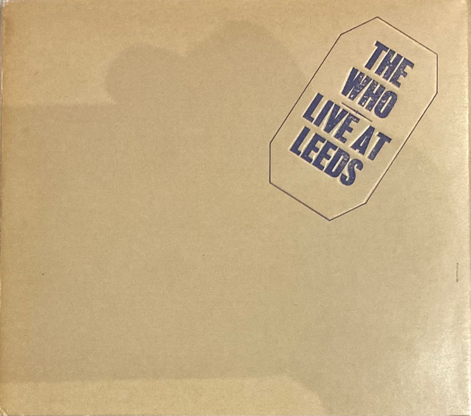 CDs: THE WHO - LIVE AT LEEDS – Gebraucht aus Poliez-Pittet von Newtown-Records 2