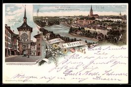 Litho Berne, Vue générale depuis le Ki