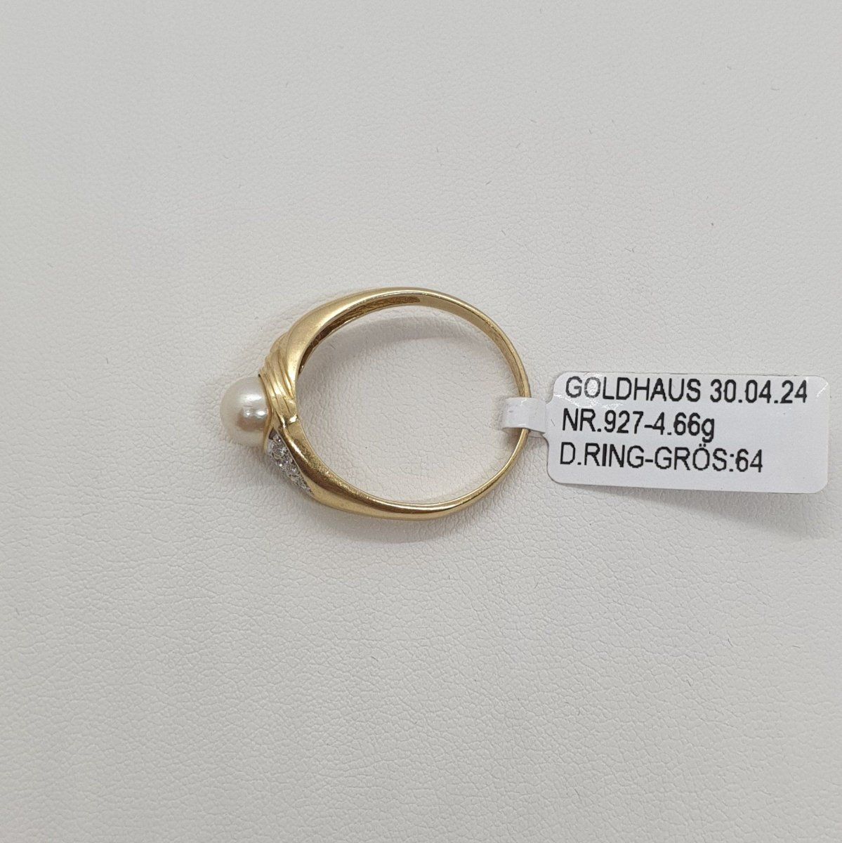 Anelli: Echt 18K Gold - S.W.P, Diamant Ring – Usato da Luzern venduto da Luzern-Goldhaus 2