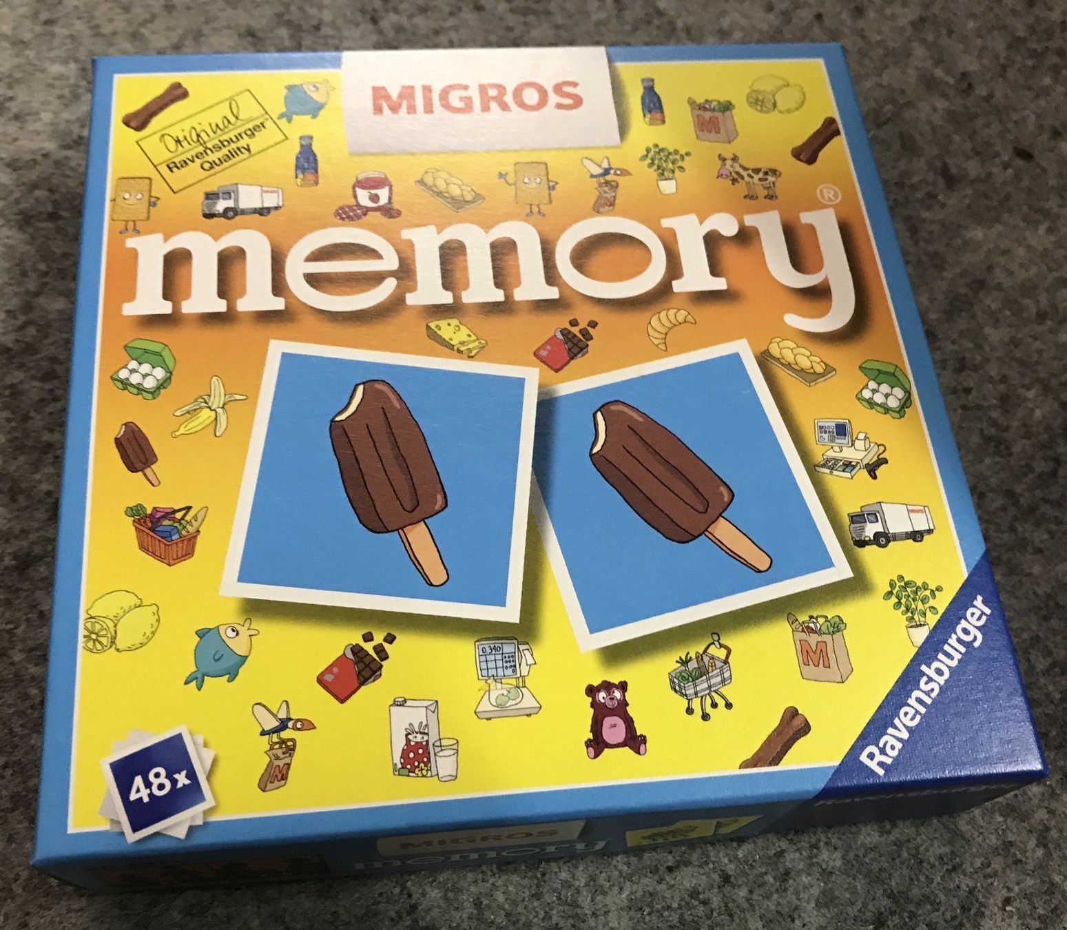 Migros Giochi: Memory Spiel von MIGROS – Usato da Guntershausen venduto da Gloominati