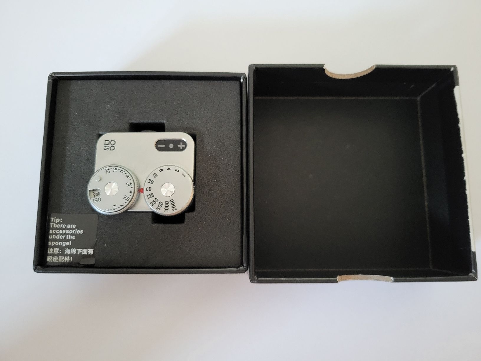 Misurare: DOOMO Meter D Belichtungsmesser Silber/Chrom mit OVP #5 – Usato da Dachsen venduto da MacheSache