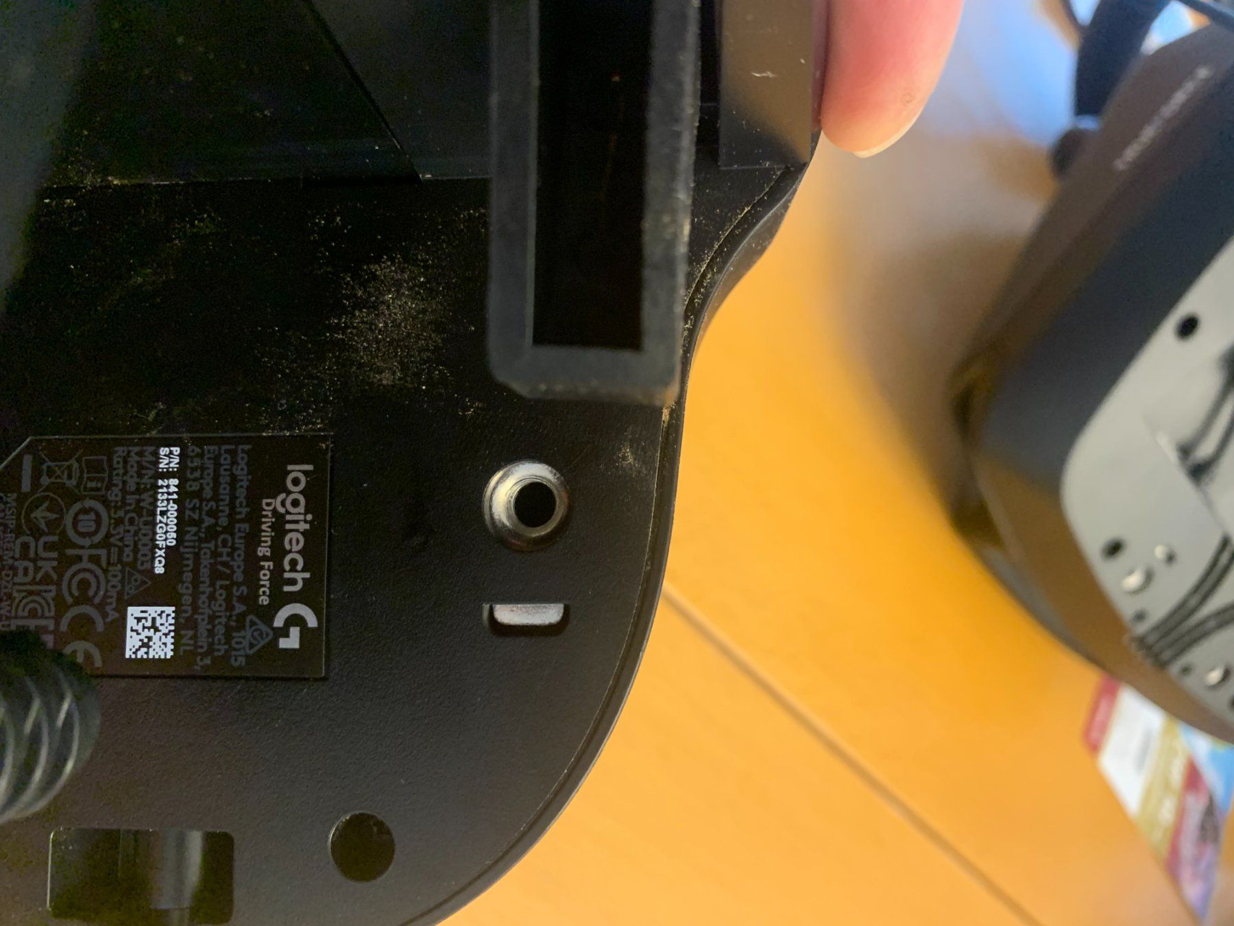 Logitech Controller: Logitech G923 Driving Force Lenkrad - Top Zustand! PS4 & PC – Gebraucht aus Elgg von aka_5stk 5