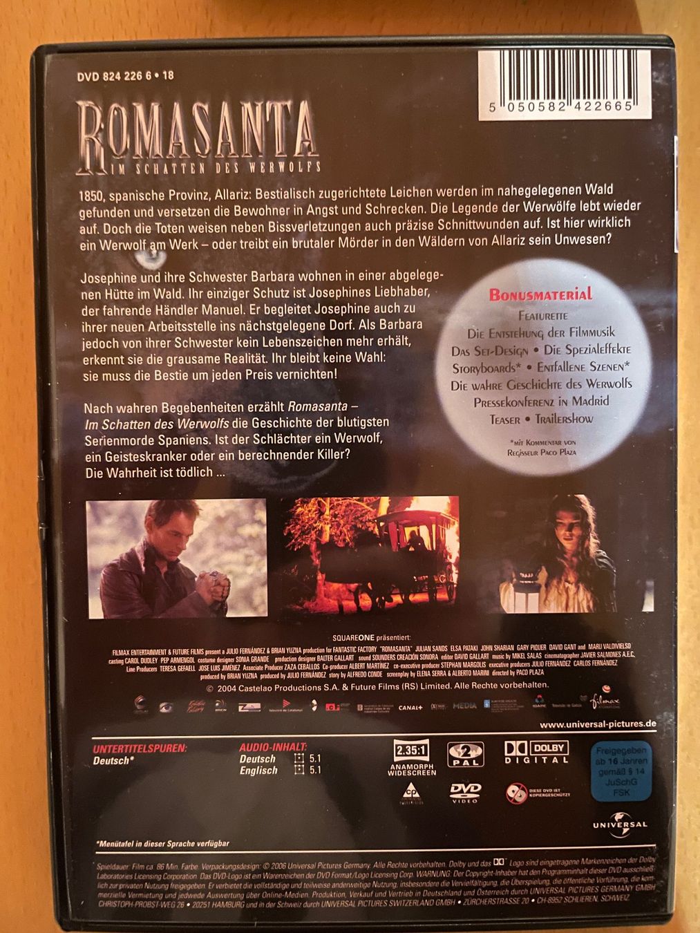 Tutti i DVDs: DVD Romasanta – Usato da Affeltrangen venduto da Mowgli_123 2