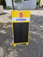 Calanda Werbeaufsteller A-Board Tafel Sommeraktion Gut Erhal