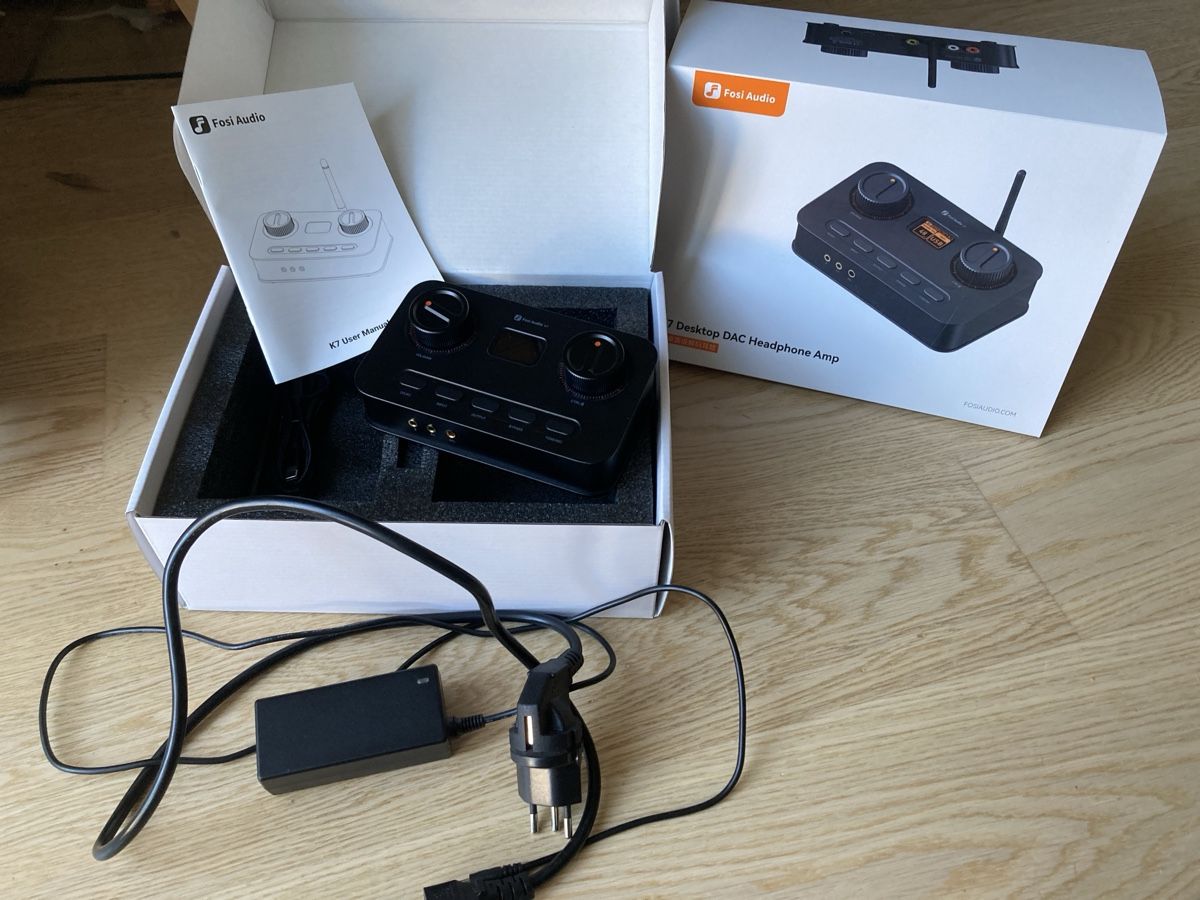 Amplificatori: Fosi Audio K7 Desktop DAC – Usato da Winterthur venduto da Alpenwasser 1