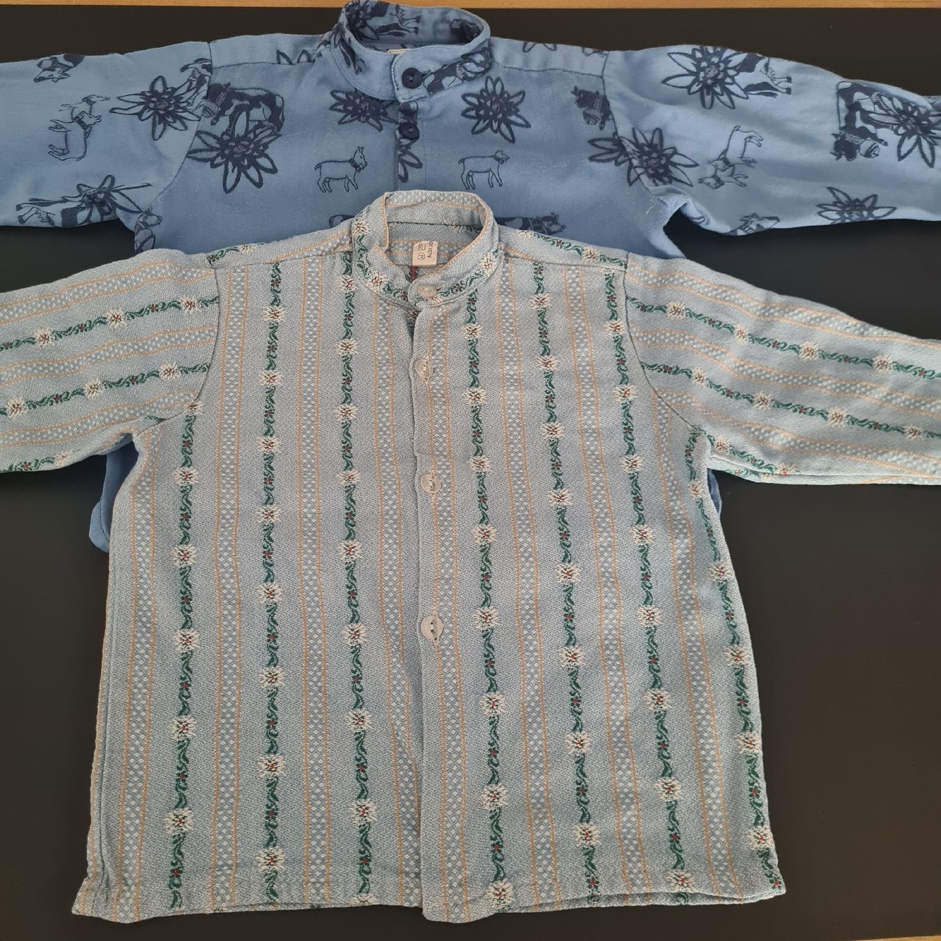 Lotti & Set di vestiti: 2 Edelweiß Hemden Gr. 92 – Usato da Steinen venduto da turbogeiss99 5
