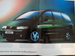Prospekt VW Volkswagen Sharan 1995