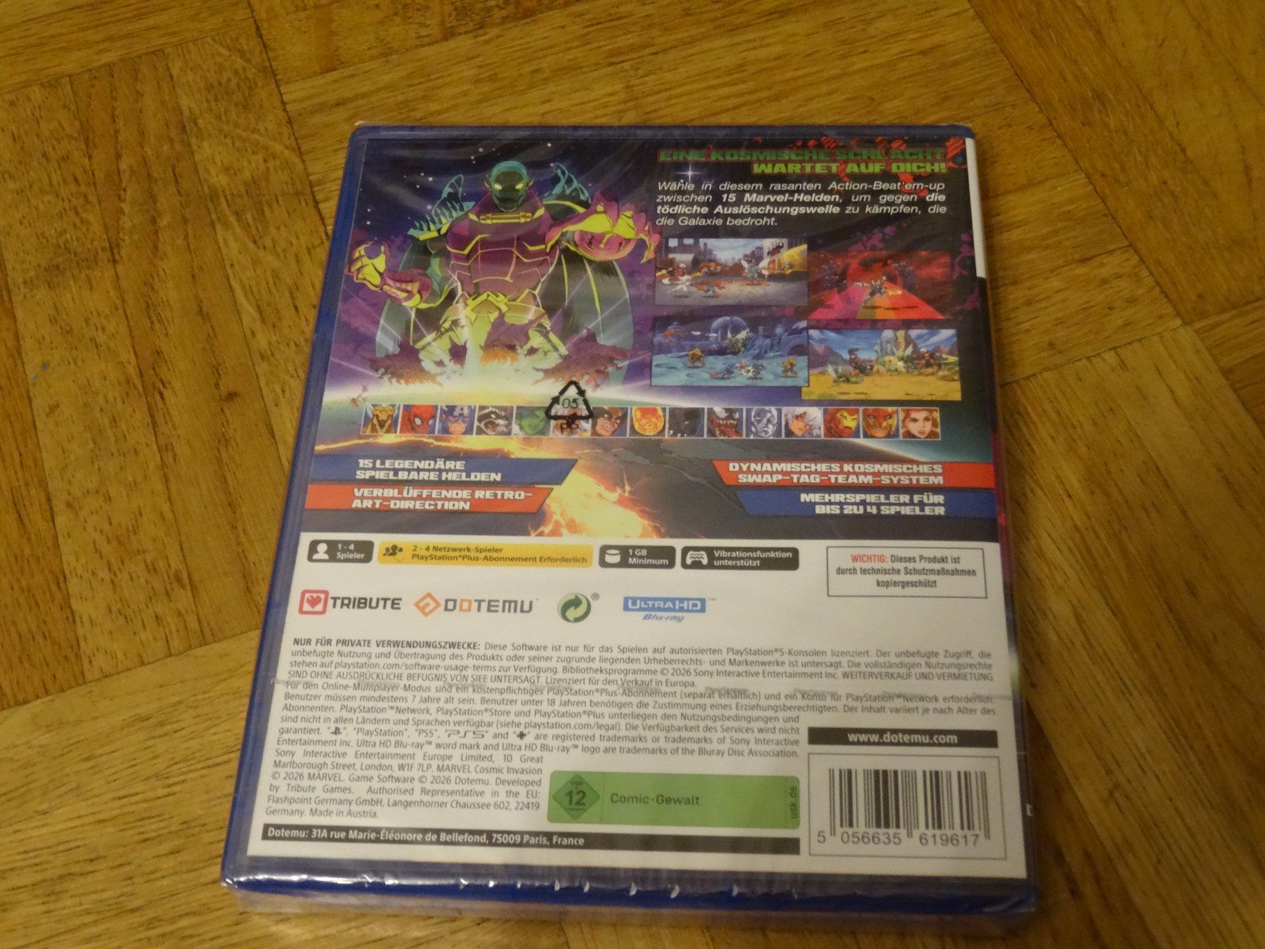 Sony Spiele: Marvel Cosmic Invasion PS5 NEUWARE – Neu und originalverpackt aus Olten von Disc-Ausverkauf 1
