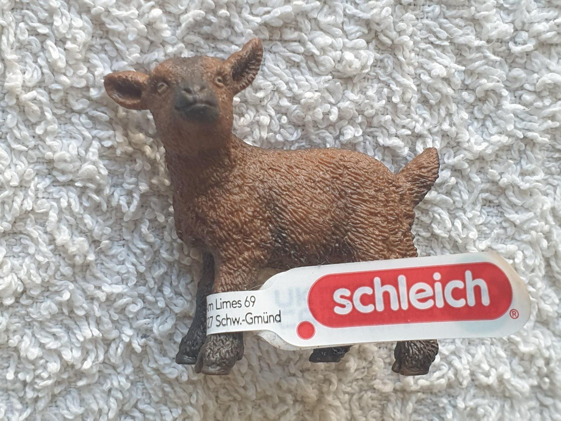 Schleich Statuette: Zicklein, Kitz oder Ziegenlamm Tier Schleich – Usato da Mörschwil venduto da spirspi