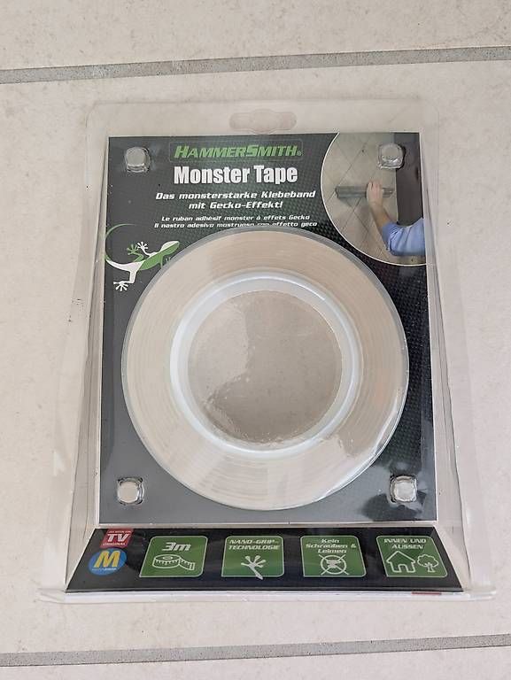 Tutti gli attrezzi:  Double-face HammerSmith MonsterTape – Usato da Corcelles-le-Jorat venduto da jmirand