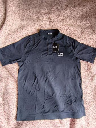 EA7 Emporio Armani Polo Shirt size XL navy new with tags