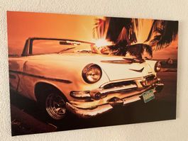 Bild / Auto / Oldtimer/ Sonnenuntergang