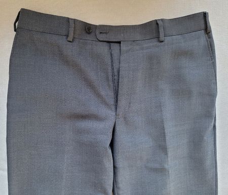 Graue Business Herrenhose Gr.50