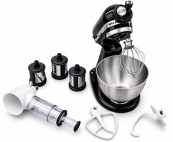 Küchenmaschine KitchenAid Classic schwarz mit Zubehör