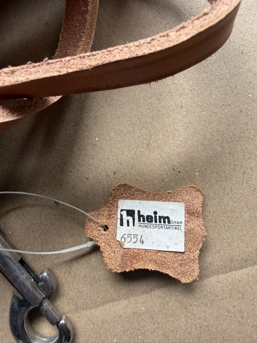 Leine & Halsband: Lange Hundeleine Leder NEU – Neu (gemäss Beschreibung) aus Bellach von jba03 2