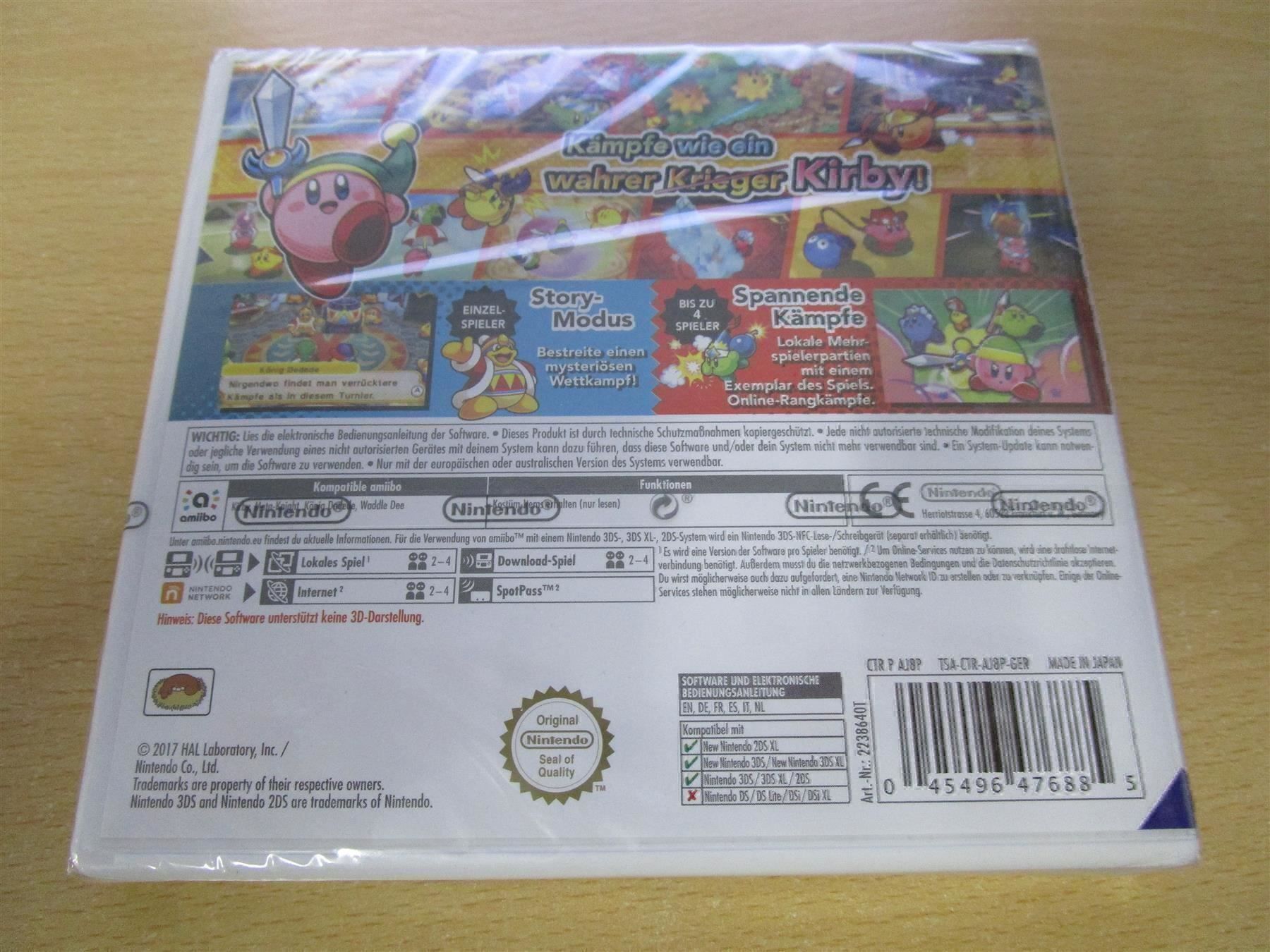 Nintendo Giochi: Kirby Battle Royale 3DS NEUWARE – Nuovo e nell'imballaggio originale da Goldau venduto da agestuffer 1