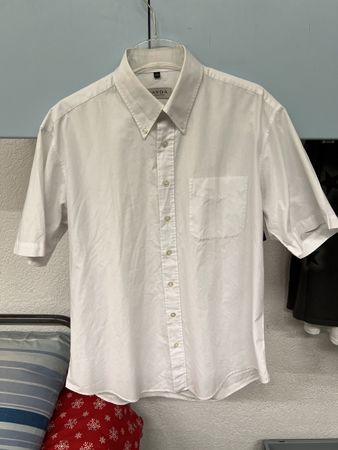Short sleeve shirt Canda size L 41/42 white good condition