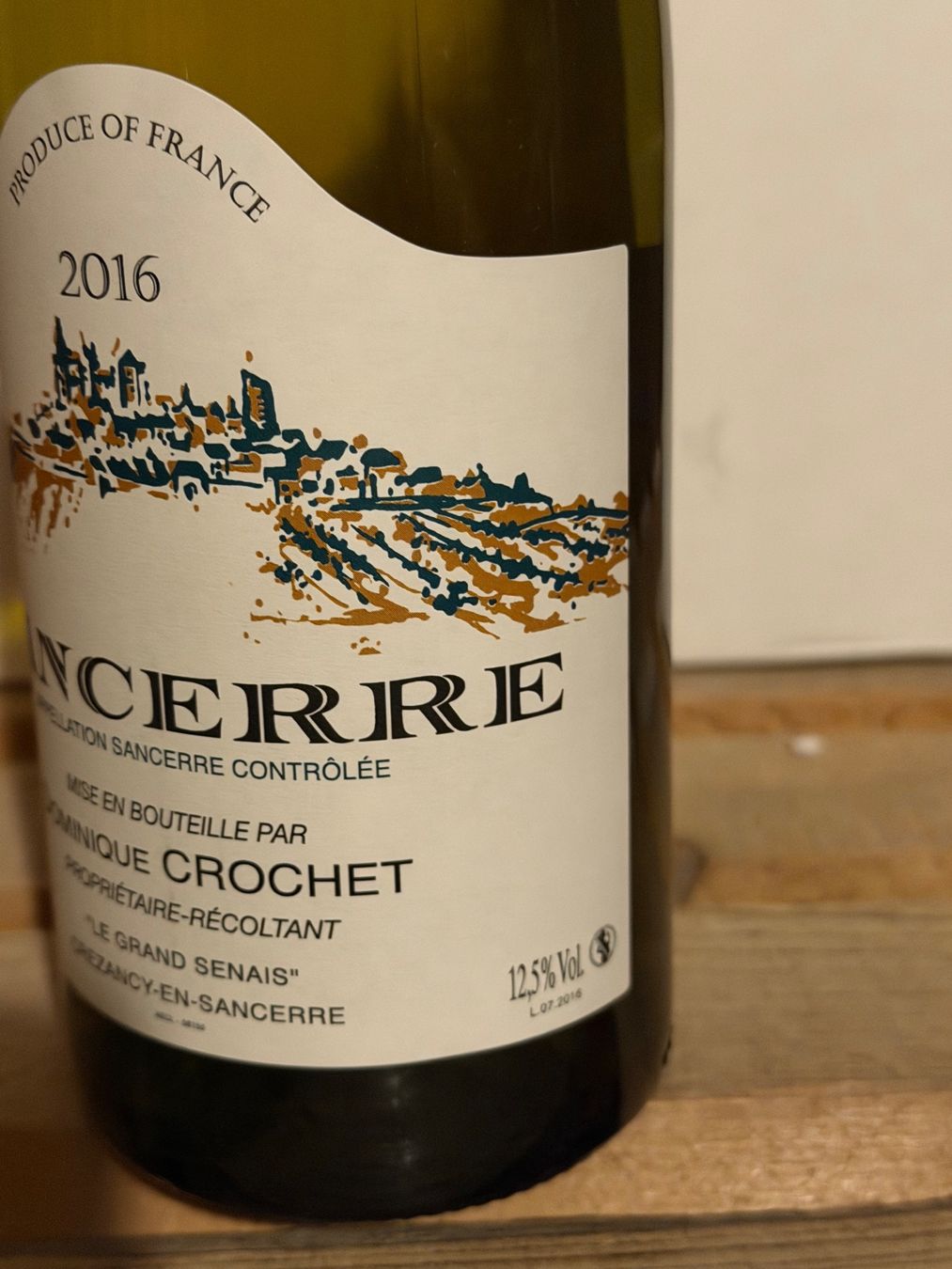 Vino: SANCERRE Dominique Crochet 2016 Loire – Nuovo (secondo la descrizione) da Roche VD venduto da avediscipule 4